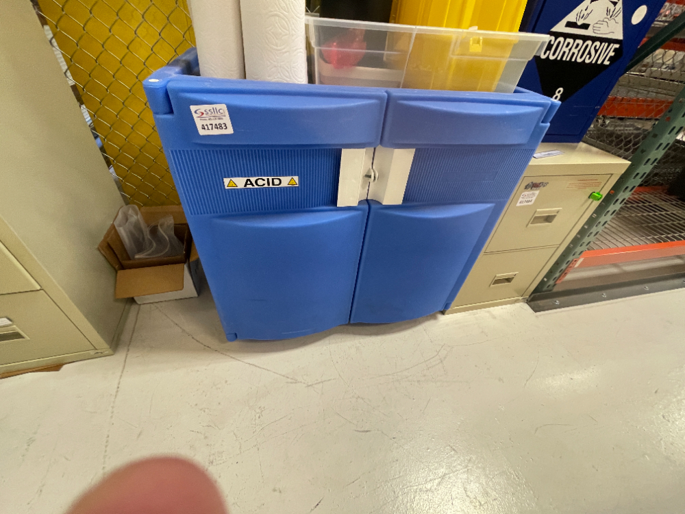 Image of Plastic Acid Storage Cabinet